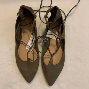 Old navy lace up flats